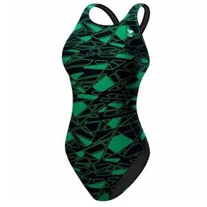 TYR Girls Mantova Maxfit Swimsuit, performer fresh fabric Size 22.